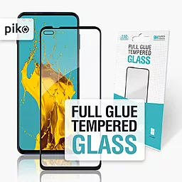 Защитное стекло Piko Full Glue для Moto G100 Черное (1283126521348)