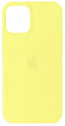 Чехол Silicone Case Full для Apple iPhone 12 Mini Mellow Yellow