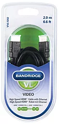 Видеокабель Bandridge ValueLine VVL1202 HDMI Cable 2m - миниатюра 2