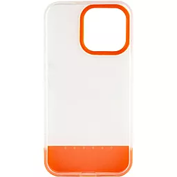 Чехол Epik TPU+PC Bichromatic для Apple iPhone 13 Pro (6.1") Matte / Orange - миниатюра 2