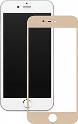 Защитное стекло Mocolo 2.5D Full Cover Apple iPhone 6, iPhone 6S Silk Gold