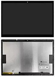 Дисплей для планшета Lenovo Yoga Duet 7 с тачскрином и рамкой, оригинал, Black