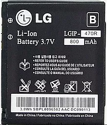 Аккумулятор LG KF350 / LGIP-470R (800 mAh) 12 мес. гарантии - миниатюра 2