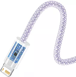 Кабель USB Baseus Dynamic Series 2.4A 2M Lightning Cable  Purple (CALD000505) - миниатюра 4