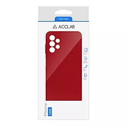 Чехол ACCLAB SoftShell для Samsung Galaxy A13 4G Red - миниатюра 2