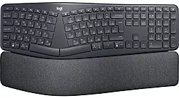 Клавиатура Logitech ERGO K860 Bluetooth/Wireless UA Black (920-010108, 920-010352)