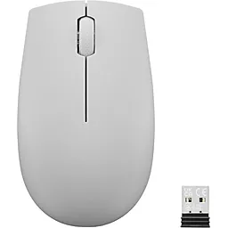 Компьютерная мышка Lenovo 300 Wireless Mouse Arctic Gray (GY51L15678) - миниатюра 3