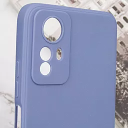 Чехол Silicone Case Candy Full Camera для Xiaomi Redmi Note 12S Mist blue - миниатюра 3