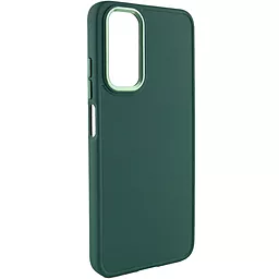 Чехол Epik TPU Bonbon Metal Style для Samsung Galaxy A34 5G Army green