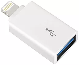 OTG-переходник EasyLife KY-207 M-F Lighting -> USB-A 3.0 White