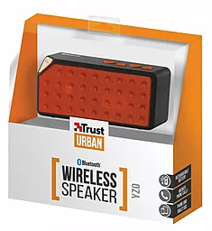 Колонки акустические Trust URBAN REVOLT Yzo Wireless Speaker Orange - миниатюра 4