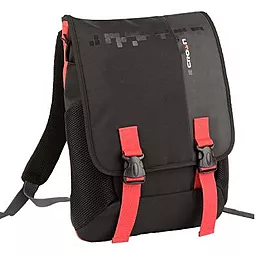 Рюкзак для ноутбука Crown 15.6 Harmony black and red (BPH3315BR) - мініатюра 2