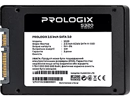 SSD Накопитель PrologiX S320 480 GB (PRO480GS320) - миниатюра 3