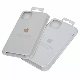 Чехол Silicone Case для Apple iPhone 11 Pro Max White - миниатюра 3