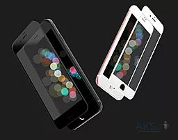 Захисне скло Remax Crystal Set Apple iPhone 7, iPhone 8 Black (стекло + чехол) - мініатюра 5