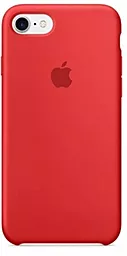 Чехол Apple Silicone Case PB для Apple iPhone 7, iPhone 8 Red