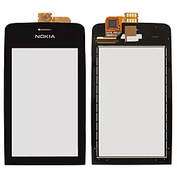 Сенсор (тачскрин) Nokia Asha 308, Asha 309, Asha 310 (original) Black