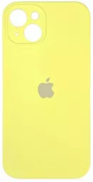 Чохол Silicone Case Full Camera для Apple iPhone 13 Mellow Yellow
