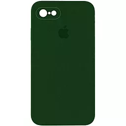 Чехол Silicone Case Full Camera Square для Apple iPhone 6, iPhone 6s Army Green