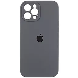 Чехол Silicone Case Full Camera Protective для Apple iPhone 12 Pro Dark Gray