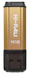 Флешка Hi-Rali 16 GB Stark Series Gold (HI-16GBSTGD)