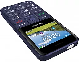 Мобильный телефон Philips Xenium E207 Blue - миниатюра 5