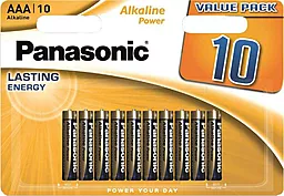 Батарейки Panasonic AAA (R03) Alkaline Power 10шт (LR03REB/10BW)