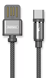 Кабель USB Remax Gravity USB Type-C  Black (RC-095a)