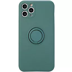 Чехол Epik TPU Candy Ring Full Camera для Apple iPhone 12 Pro Max (6.7")  Зеленый / Pine green
