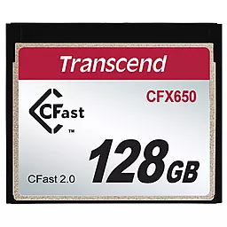 Карта памяти Transcend Compact Flash 128GB 650X (TS128GCFX650)