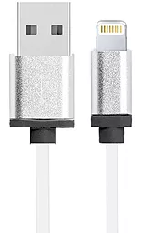 Кабель USB Siyoteam Lightning 0.2m Silver