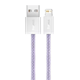 Кабель USB Baseus Dynamic Series 2.4A Lightning Cable Purple (CALD000405) - миниатюра 2