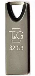 Флешка T&G 32GB 117 Metal Series Black (TG117BK-32G)