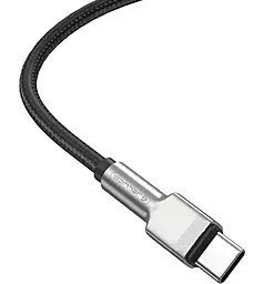 Кабель USB PD Jellico B8 18w 3.1a Type-C - Lightning cable black (RL075423) - миниатюра 3