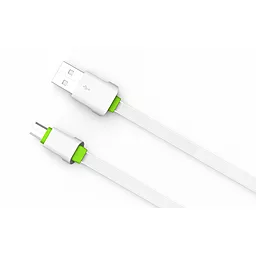 Кабель USB LDNio 2M micro USB Cable White (LS01) - миниатюра 4