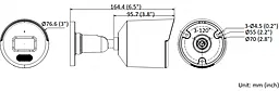 Камера видеонаблюдения Hikvision DS-2CD1027G0-L(C) (2.8 мм) - миниатюра 3