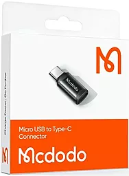 Адаптер-переходник McDodo M-F USB Type-C -> micro USB Black (OT-9970) - миниатюра 6