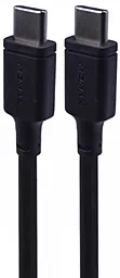 Кабель USB PD Momax DC17 2M Zero USB Type-C - Type-C Cable Black