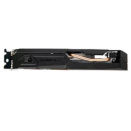Видеокарта Gigabyte Geforce GTX 1050 Ti Windforce 4096MB (GV-N105TWF2-4GD) - миниатюра 3