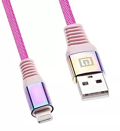 Кабель USB REAL-EL MFI 2.4a Lightning cable Rainbow (EL123500051) - миниатюра 4