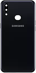 Задня кришка корпусу Samsung Galaxy A10S 2019 A107  зі склом камери Original Black