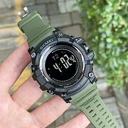 Часы наручные SKMEI 1356AG Compass Army Green - миниатюра 5