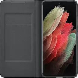 Чехол Samsung Smart LED View Cover G998 Galaxy S21 Ultra  Black (EF-NG998PBEGRU) - миниатюра 3