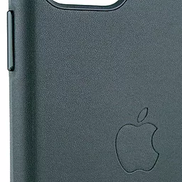 Чехол Apple Leather Case Full for iPhone 11 Shirt Green - миниатюра 5