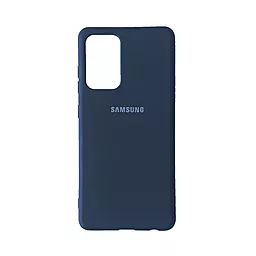 Чехол 1TOUCH Silicone Case Full для Samsung Galaxy A72 4G (2021) Navy Blue