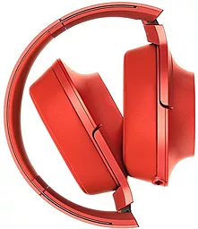 Навушники Sony h.ear on MDR-100AAP (MDR100AAPR.E) Red - мініатюра 3