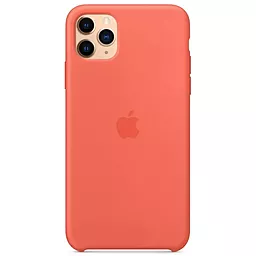 Чехол Apple Silicone Case PB для Apple iPhone 11 Pro Max Orange