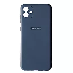 Чехол 1TOUCH Silicone Case Full для Samsung Galaxy A04 Navy Blue