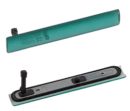 Заглушка разъема USB и карты памяти Sony D5803 Xperia Z3 Compact Green