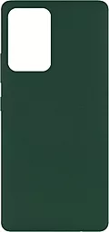 Чехол Epik Silicone Cover Full without Logo (A) Samsung A726 Galaxy A72 5G Dark Green